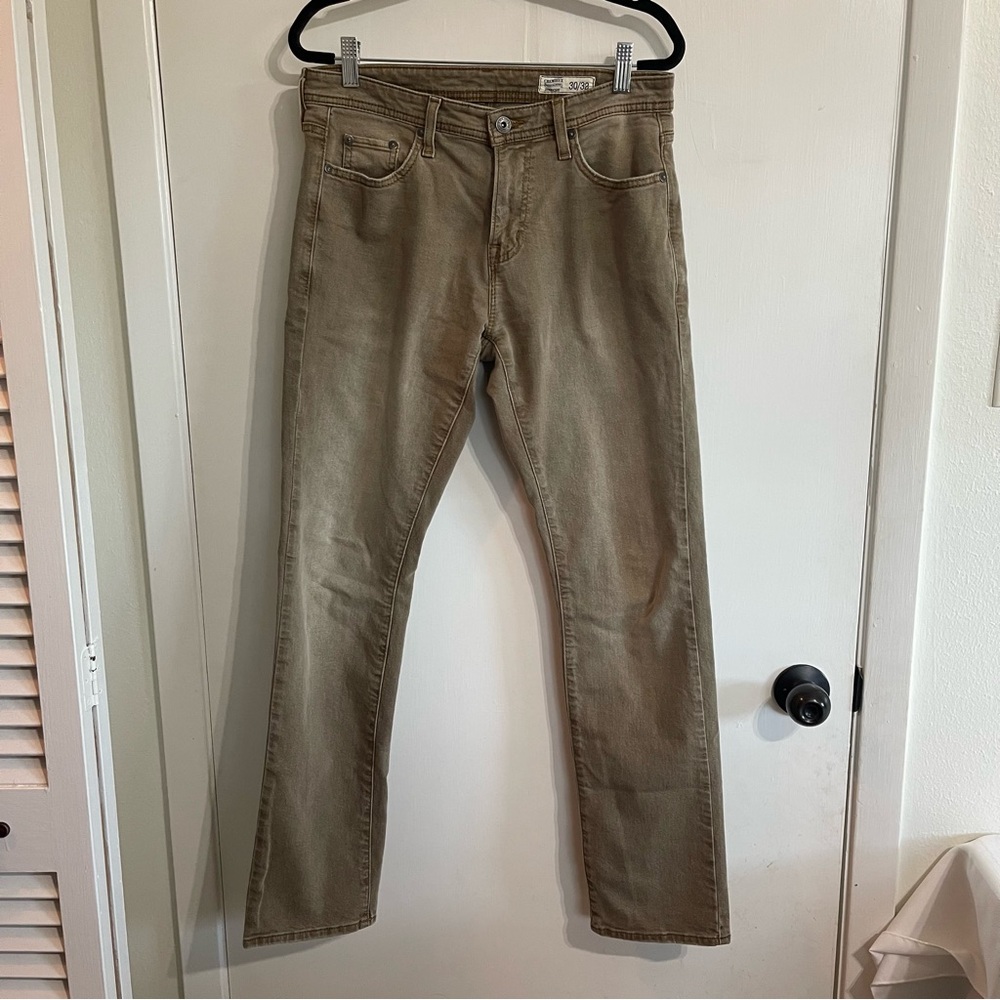 Daniel Cremieux Straight Fit Jeans - Tan 30x32